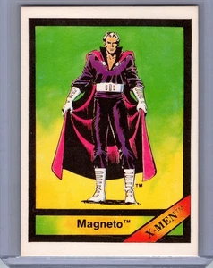 1987 COMIC IMAGES MARVEL UNIVERSE I #8 MAGNETO X-MEN VINTAGE CARD NM - Picture 1 of 2