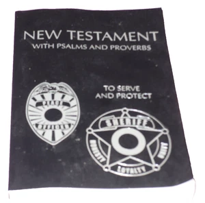 New Testament Law Enforcement Version With Psalms Proverbs International Bible - Picture 1 of 1