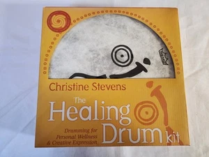 VTG The Healing Drum Kit with Remo 10" Frame Drum 1 CD Rhythm Cards Wellness - Foto 1 di 9