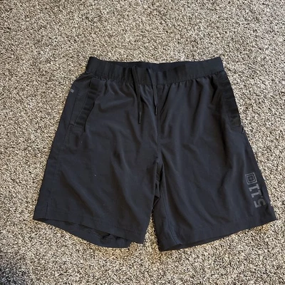Pantalones Cortos Deportivos 5.11 Performance Pull On Para Hombre Negros Talla M 7 Bolsillos Entrepierna Foto 1 de 4