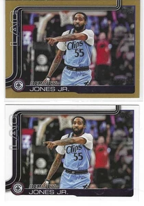 2025-26 Topps #148 Derrick Jones Jr. Gold 775/2025 & base Los Angeles Clippers - Picture 1 of 1
