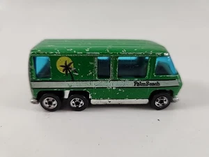 1976 Hot Wheels Green GMC Motor Home Palm Beach 1:64 Scale Diecast - Picture 1 of 10