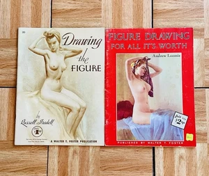 Vintage Walter F. Art Book  lot of 2– The Nude, Figure Drawing  - Picture 1 of 1