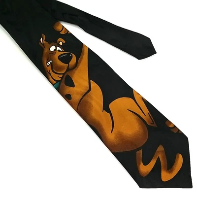 Corbata De Colección Scooby-Doo Novedad Corbata Impresión Gráfica Dibujos Animados Red 57" x 4" Foto 1 de 4