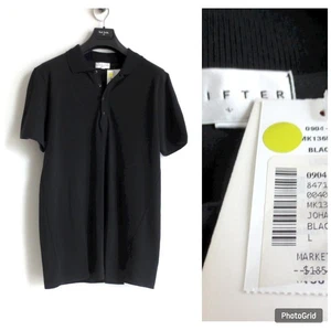 NUEVO CON ETIQUETAS DRIFTER HOMBRE JOHANN POLO NEGRO Talla-L $185 - Imagen 1 de 7