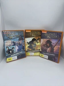 Legend of Korra Series Book 1 2 3 DVD ~ Air Spirits Change Region 4 Free Ship - Picture 1 of 7
