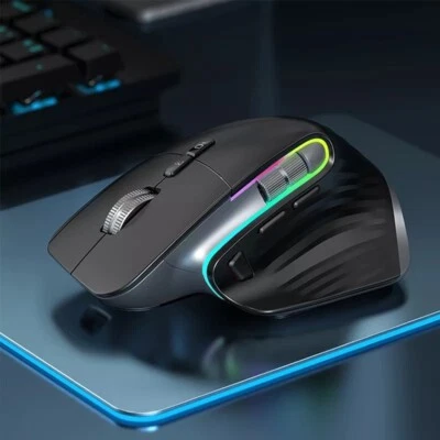 Jelly Comb Maus RGB Licht Ergonomische Kabellos 4000DPI Gaming Büro 2,4G - Image 1 of 4