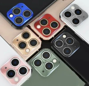 iPhone 11/11 Pro Max Full Cover Metall Kamera Linse Schutz Ring Slim Folie - Bild 1 von 14