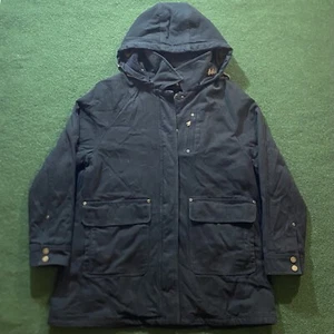 Pendleton Women's St Helena Jacket Large Sherpa Hood Black Great Condition - Picture 1 of 13