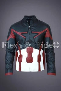 Kid's Captain America Chris Evans Infinity War Avengers Jacket - Picture 1 of 8