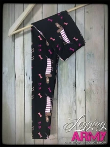  Ms. Pinky Slinky- Kids Leggings- S/M Fit Ages 4-7 - Picture 1 of 1