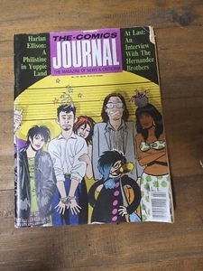 The Comics Journal 126 January 1989 Hernandez Brothers Interview Harlan Ellison - Picture 1 of 6