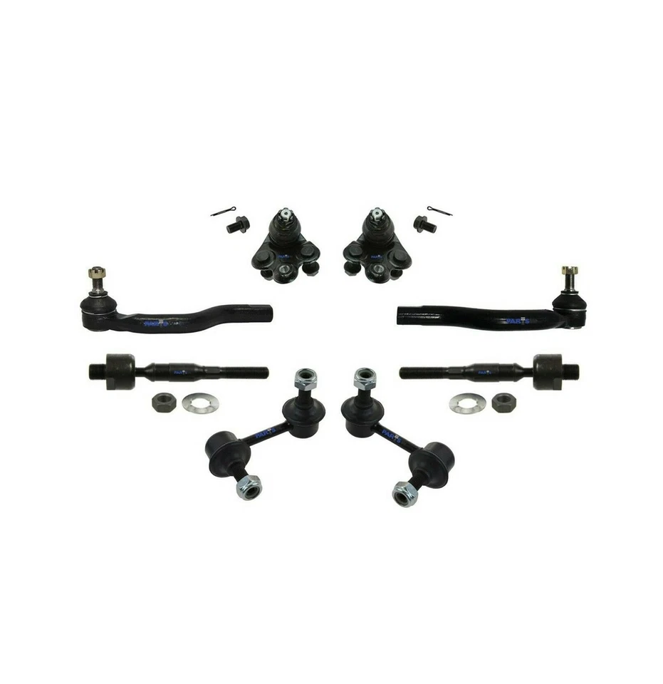8 Pc Suspension Kit for Honda Civic 2006-2011 Tie Rod Ends Sway Bar Ball Joint - Image 1 of 1