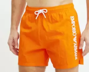 Boxer Mare Emporio Armani Costume da Bagno Logo Cucito - Imagen 1 de 1