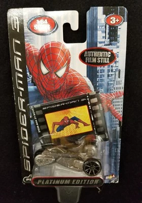 Marvel Heroes Die Cast Car Model PS333 Comic Book Spider Man MOVIE, New (G18) - Image 1 of 3
