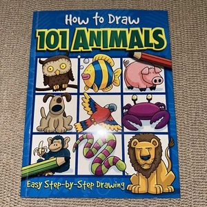 How to Draw 101 Animals TopThat! Kids NEW - Imagen 1 de 2