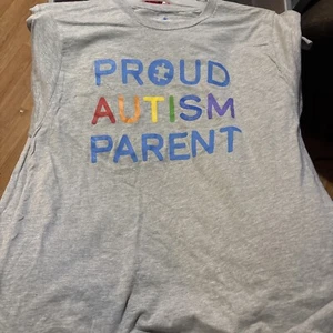 Autism T-shirt Proud Autism Parent Size Med - Picture 1 of 5
