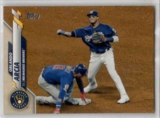 2020 Topps Series 1 Orlando Arcia #149 Milwaukee Brewers