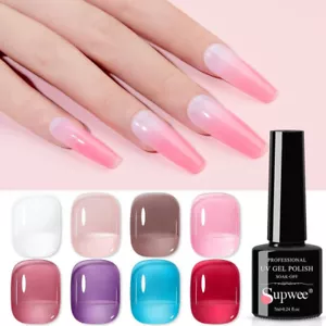 8Pcs/Set Gel Nail Polish, Supwee brand UVLED, set, new in Box ,Multicolor (8 PC) - Picture 1 of 7