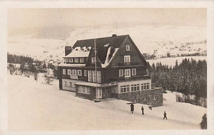Checoslovaquia RPPC 1931 Jiráskův dům Orlické hory PMK Deštné v Orlických horách - Imagen 1 de 2