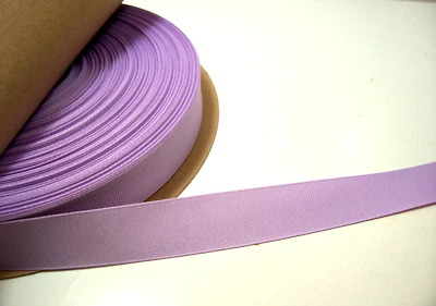 Lilac Purple Grosgrain Ribbon 7/8 inch x 10 yards Offray Polyester Crafts B26 - Image 1 of 4