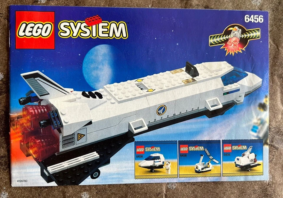 LEGO Notice de Montage Instruction Vaisseau Spatial Fusée Set 6456 - Photo 1/1