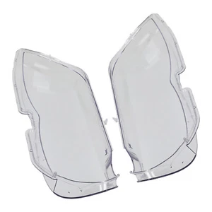 Clear PC Headlight Lens Protector for BMW X5 E53 2004-2006 Front Left Right Set - Picture 1 of 12