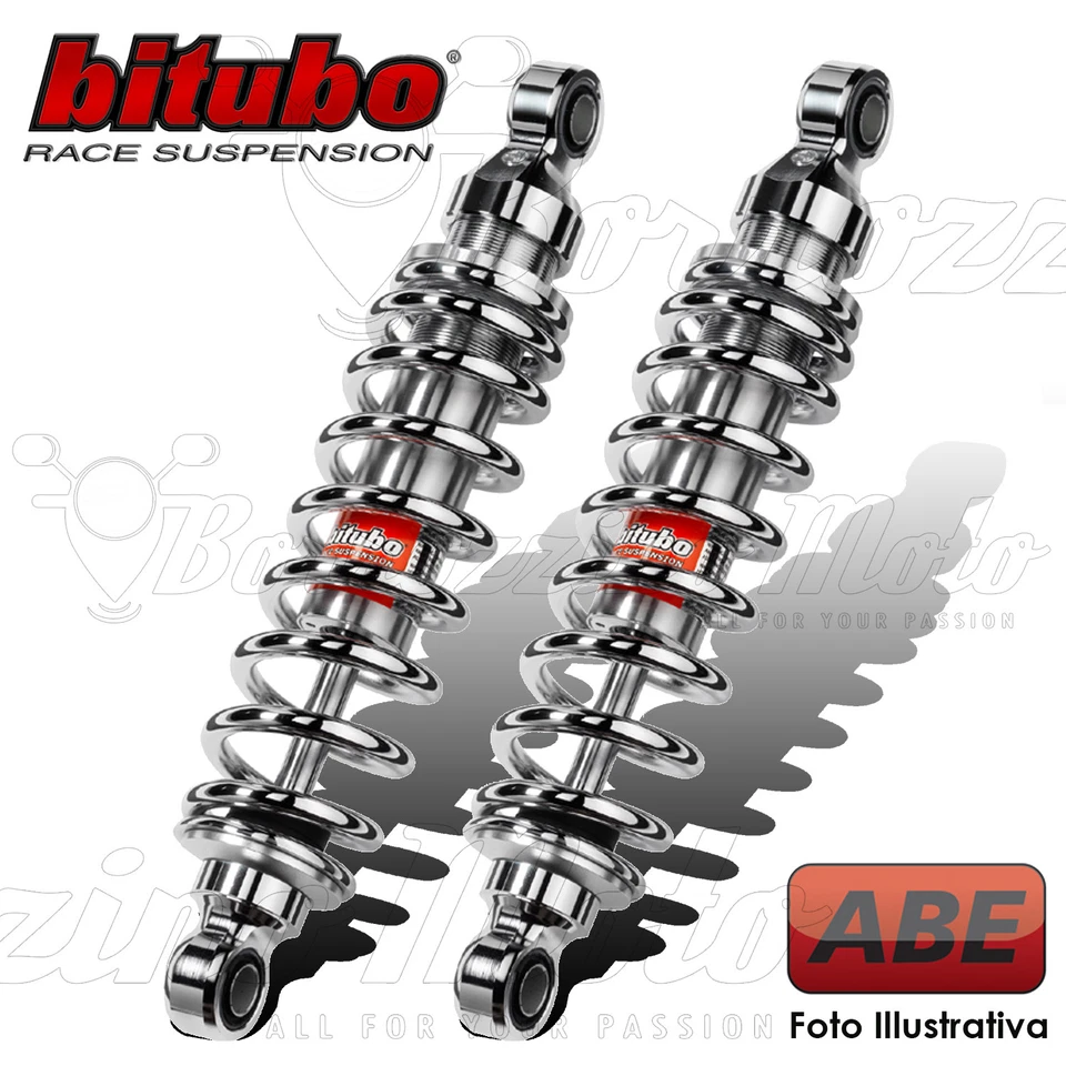 BITUBO REAR SHOCK ABSORBER KIT WMB03 CHROME EDITION BMW R100 1981 - Image 1 of 1