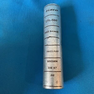 2-Pack Ilsco CTL-500 Compression Lugs Brown Die87 500kcmil 350/373 Flex - Picture 1 of 2