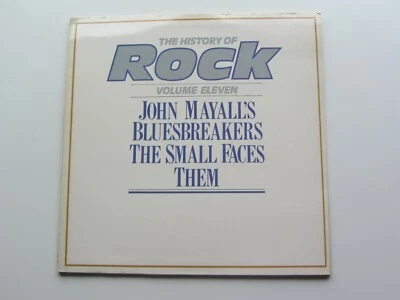 JOHN MAYALL'S BLUESBREAKERS , SMALL FACES , 1984 UK LP THE  HISTORY OF ROCK  11 - Imagem 1 de 4