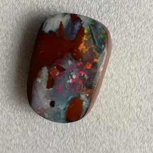 Gorgeous 7.05CT Drilled Australian Queensland Matrix Boulder Opal - Bild 1 von 6