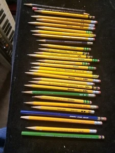 30 lápices de marca vintage surtidos Ticonderoga dinámico mongol orola renovable más - Imagen 1 de 3