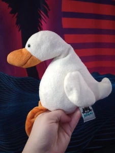 EXTREMELY RARE Vintage Jellycat London Mou Mou Duck Medium Size Plush - Picture 1 of 7