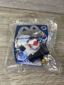 2014 McDonald's Toad Mario Kart 8 #6 Sealed Nintendo Happy Meal Toy - Picture 1 of 9
