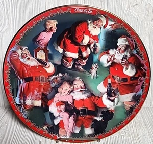 Coca-Cola Bradford Exchange 2002 "Christmas Eve Delivery" 8"Plate #1941A - Picture 1 of 6