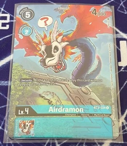Airdramon BT3-024 U 25th Special Memorial Pack Digimon TCG Xros Encounter - Picture 1 of 1
