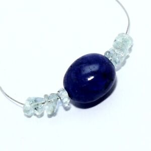 Blue Ropada Oval Aquamarine Beads Briolette Natural Loose Gemstone Jewelry