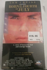 Born on the Fourth of July VHS Tom Cruise, Sealed, See Desc - Picture 1 of 3