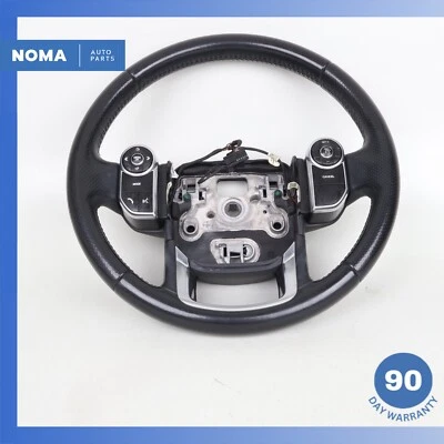 14-22 Land Rover Range Rover Sport L494 Leather Steering Wheel w/ Switches OEM - Image 1 of 4