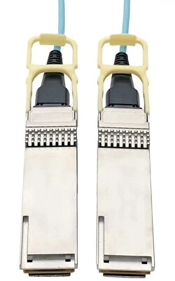 Tripp Lite QSFP28 to QSFP28 Cable (M/M), QSFP28 Active Optical Cable 100 GbE 20M - Image 1 of 4