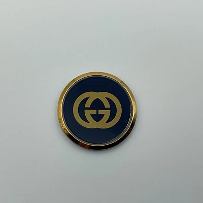 NOS GUCCI 2000L BLUE STACK WATCH CASE BACK WITH GASKET - Image 1 of 4