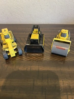 Lot Of 3 Tonka 4” Yellow Diecast Years 2016, 1994. Preowned - Image 1 of 4