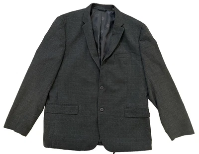 Vince Camuto Blazer Mens 46R Gray Slim Fit Two Button Sport Coat Jacket Designer - Image 1 of 4