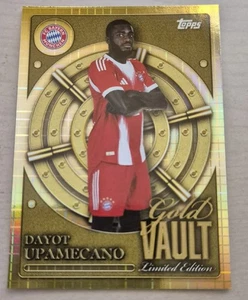 DAYOT UPAMECANO, BÓVEDA DE ORO, GV 1, FC BAYERN, LATA DE COLECCIONISTA, 25-26 - Imagen 1 de 1
