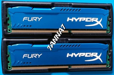 8 GB (2 x 4 GB) DDR3 1333 MHz KIT MEMORIE RAM KINGSTON 1,5V  DIMM PC3 PC DESKTOP - Immagine 1 di 4