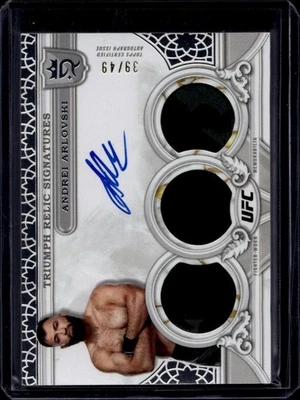 2024 Royalty UFC #TRS-AAI Andrei Arlovski Triumph Relic Signatures #/49 (B) - Image 1 of 2
