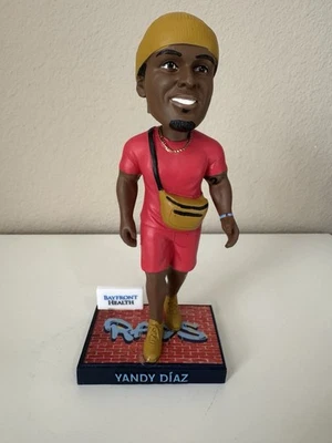 Tampa Bay Rays Yandy Diaz Bobblehead Stadium Giveaway SGA Fan Gift Collectible - Image 1 of 4