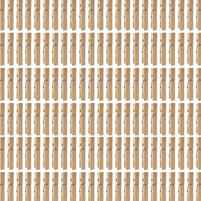 Pinzas para ropa de madera paquete 72 - Clips de resorte resistentes al óxido de 7 bobinas de madera de pino de LOLA Foto 1 de 4