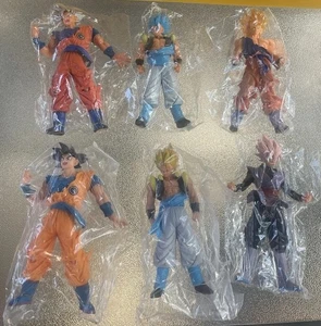 6 pcs Dragon Ball Action Figures Set 7" Super Saiyan Goku Son Gokou Vegeta - Picture 1 of 10