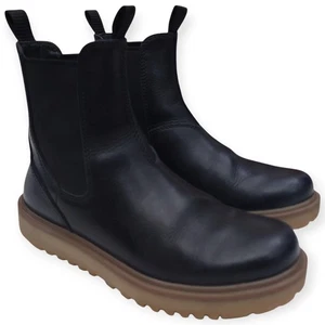 Ecco Staker Chelsea Boot Mujer US 6-6.5 (EU 37) Botas de Cuero Negras Pull-on - Imagen 1 de 18